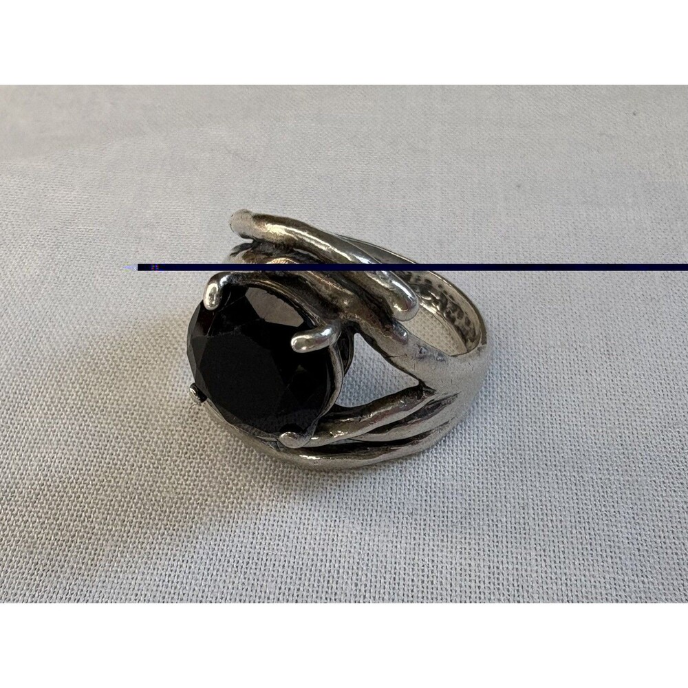 ZUMAN Israel ring size 7.5 925 Sterling silver nature organic ring 6.37 g